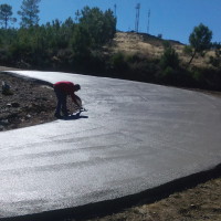 curvas acceso torre vigilancia incendios Gata